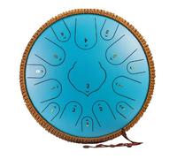 Steel Tongue Drum De 14 Pouces Et 15 Notes - Harmonic Tambour À Main En Do/ré Majeur, Instrument De Tambour Handpan, Pour L'éducation Musicale Méditation Yoga(A,C major)