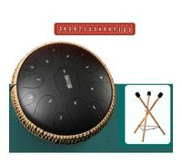 Steel Tongue Drum Ré Majeur - Ensemble De Tambours Handpan De 13 Pouces Et 15 Notes, Instruments De Musique À Percussion Thérapeutiques Pour La Méditation Et Le Yoga(G)