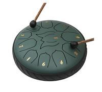 steel tongue drum, Tambour à langue en acier de 6 pouces, 11 notes, avec sac, livre, maillets for cadeau,for Meditation Yoga(Add Pier Extension red)