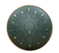 steel tongue drum, Tambour à main 15 notes, 14 pouces, anti-Stress, tambour Zen éthéré avec sac,for Meditation Yoga(14 inch 15 tone-14)