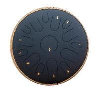 steel tongue drum, Tambour à main 15 notes, 14 pouces, anti-Stress, tambour Zen éthéré avec sac,for Musical Education(14 inch 15 tone-5)
