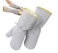 Steel Wire Dishwashing Gloves,17x33cm Stainless Steel Heavy Duty | Easy Rinse & Maintain Wire Mesh Gloves For Washing Dishes,for Wall Pot Scrubbing Bathroom Tile Women Men Housewife Mother Grandma