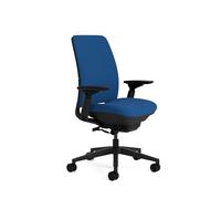 Steelcase Chaise de Bureau Ergonomique: Amia, accotoirs 4D, Bleu Royal