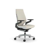Steelcase Chaise de Bureau Ergonomique: Gesture, accotoirs à 360°, Beige