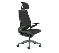 Steelcase Chaise de Bureau Ergonomique: Gesture, avec têtière, Onyx