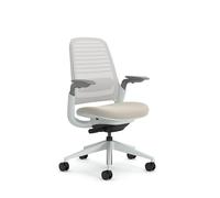 Steelcase Chaise de Bureau Ergonomique: Series 1, Soutien Lombaire, Beige