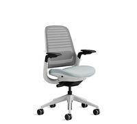Steelcase Chaise de Bureau Ergonomique: Series 1, Soutien Lombaire, Bleu