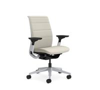 Steelcase Chaise de Bureau Ergonomique: Think, accotoirs 4D, Grège