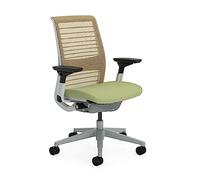 Steelcase Chaise de Bureau Ergonomique: Think, accotoirs 4D, Vert Amande