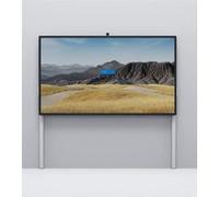 Steelcase Roam Collection - Support - pour tableau blanc interactif - blanc arctique, gris Microsoft - Taille d'écran : 85" - montable sur mur, soutenu par le sol - pour Microsoft Surface Hub 2S 85" ,
