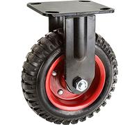 Steelex D2578 Roue industrielle fixe robuste 15,2 cm Noir