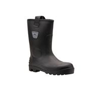 Steelite Neptune - Bottes de sécurité de manutentionnaire imperméables - Homme (40 EUR) (Noir) - UTRW4373