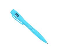 Steellwingsf Montre numérique électronique Stylo à bille Étudiant Stylo Examen scolaire Cadeau papeterie Bleu