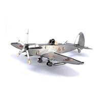 Steelman24 I Figurine en métal Avion De Combat Spitfire I Made in Germany I Idées Cadeaux I Sculpture d’Acier I Hommes de métal