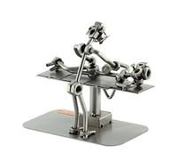 Steelman24 I Figurine en métal Chiropraticien I Made in Germany I Idées Cadeaux I Sculpture d’Acier I Hommes de métal