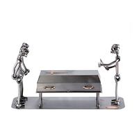 Steelman24 I Figurine en métal Entrepreneur De Pompes Funèbres I Made in Germany I Idées Cadeaux I Sculpture d’Acier I Hommes de métal