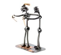Steelman24 I Figurine en métal Ergothérapeute I Made in Germany I Idées Cadeaux I Sculpture d’Acier I Hommes de métal