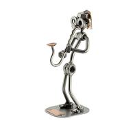Steelman24 I Figurine en métal Saxophone I Made in Germany I Idées Cadeaux I Sculpture d’Acier I Hommes de métal