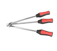 Steelotorcycle Kit d'outils pour Leviers de Pneu avec Valve - Kit de Réparation et de Changement de Pneu Facile à Utiliser pour Moto - Comprend Démonte-Pneu et Valve - Kit de