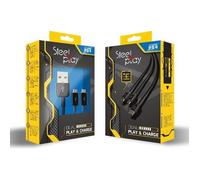 Steelplay – Câble de charge USB Type-C pour manette PS5/PS4 – Charge rapide – Noir