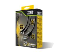 Steelplay - Cable Noir Dual Play & Charge Pour Manettes Xbox Series X
