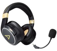 Steelplay Casque sans fil Metaltech Radiance – PS5, PS4, Xbox Series/One, Switch, PC/Mac – Noir et Or