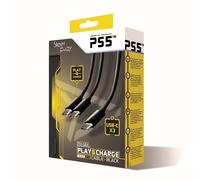 Steelplay Double Play & Charge - Câble De Chargement / De Données - 24 Pin Usb-C Mâle Pour 24 Pin Usb-C Mâle - 3 M - Noir - Pour Sony Dualsense; Sony Playstation 5