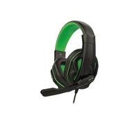 Steelplay Casque filaire stéréo HP45 - Noir/Vert (Xbsx)