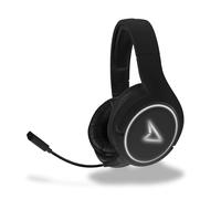Steelplay Impulse - Casque Gaming sans Fil - PC/Switch/Mobile (Bluetooth) et PS4/PS5/Xbox One & Series (Jack 3.5mm) - Micro détachable, Batterie 28h, Léger, Confortable, Commandes intégrées, Noir