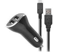 Steelplay JVASWI00025 Chargeur pour appareils mobiles Console de jeu portable Noir, argent Allume-cigare de voiture