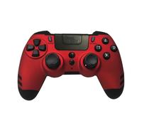 Steelplay Metaltech Noir, Rouge Manette de jeu Analogique/Numérique PC, PlayStation 4, Playstation 3