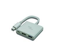 Steelplay- Mini-Dock Nintendo Switch - Fonctionne avec Le dernier firmware - Adaptateur USB Type C vers 1080P HDMI, convertisseur Port Alimentation USB-A 3.0 Hub