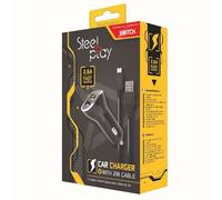 Steelplay JVASWI00025 chargeur d'appareils mobiles Consoles portables Noir, Argent Allume-cigare Auto
