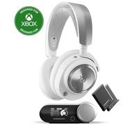 SteelSeries Arctis Nova Pro Wireless Xbox Blanc - Casque Gaming multisystème - Haut-parleurs magnétiques néodyme - ANC - Autonomie illimitée - Micro ClearCast Gen2 - Xbox, PC,PS5,PS4, Switch 2 -Blanc
