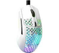 SteelSeries Aerox 3 2022 Edition - Souris - ergonomique - pour droitiers - optique - 6 boutons - filaire - USB-C - blanc mat Blanc G