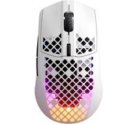 SteelSeries Aerox 3 Wireless Snow (2022) - Super Light Gaming Mouse - 68g Water