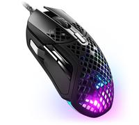 SteelSeries Souris Aerox 5 – ergonomique (droitiers), optique 9 boutons, USB/USB-C filaire, noir mat
