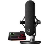 SteelSeries Microphone Alias Pro - Mixer USB/XLR, Capsule 3X Plus, RGB, compatible 1 ou 2 PC
