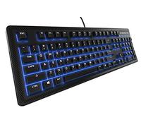 Steelseries Apex 100 USB QWERTY Anglais Noir - Claviers (avec Fil, USB, Clavier à Membrane, QWERTY, LED, Noir)
