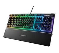 Steelseries Apex 3 - Clavier de Gaming - Illumination RVB sur 10 Zones - Repose-Mains Magnétique Premium - Agencement Am 6479