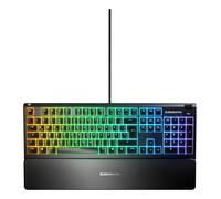 SteelSeries Apex 3 - Clavier de Gaming - Illumination RVB sur 10 Zones - Repose-Mains Magnétique Premium - Agencement Italien QWERTY