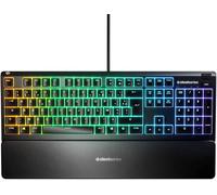 SteelSeries Apex 3 - Clavier - rétro-éclairé - USB - AZERTY - Français - commutateur : Whisper Quiet Gaming Switch