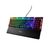 SteelSeries Apex 7 - Clavier - avec affichage - backlit - USB - AZERTY - Français - commutateur : interrupteur rouge
