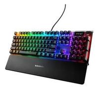 SteelSeries Apex 7 - Clavier - avec affichage - backlit - USB - QWERTY - commutateur : interrupteur rouge G