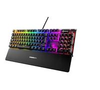SteelSeries Apex 7 - Clavier de gaming mécanique - Écran OLED Smart Display - Switchs rouges - Agencement Allemand QWERTZ