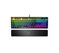 SteelSeries Apex 7 - Clavier de gaming mécanique - Écran OLED Smart Display - Switchs rouges - Agencement Américain QWERTY