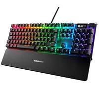 SteelSeries Apex 7 - Clavier de gaming mécanique - Écran OLED Smart Display - Switchs rouges - Agencement Anglais QWERTY
