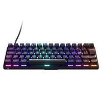 SteelSeries Apex 9 Mini - Clavier de jeu mécanique - Switchs optiques - Actionnement en 2 points - Format compact Esports Mini 60% - Switchs amovibles - Disposition nordique (QWERTY)