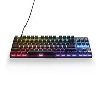 SteelSeries Apex 9 TKL - Clavier de jeu mécanique - Switchs optiques - Actionnement en 2 points - Format compact sans clé - Switchs amovibles - Disposition en anglais (QWERTY)