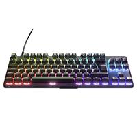 SteelSeries Apex 9 TKL - Clavier de jeu mécanique - Switchs optiques - Actionnement en 2 points - Format compact sans clé - Switchs amovibles - Disposition en français (AZERTY) Compact